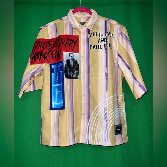 Japan Designer ‘Wanna’ Button Shirt - Picture 1 of 7